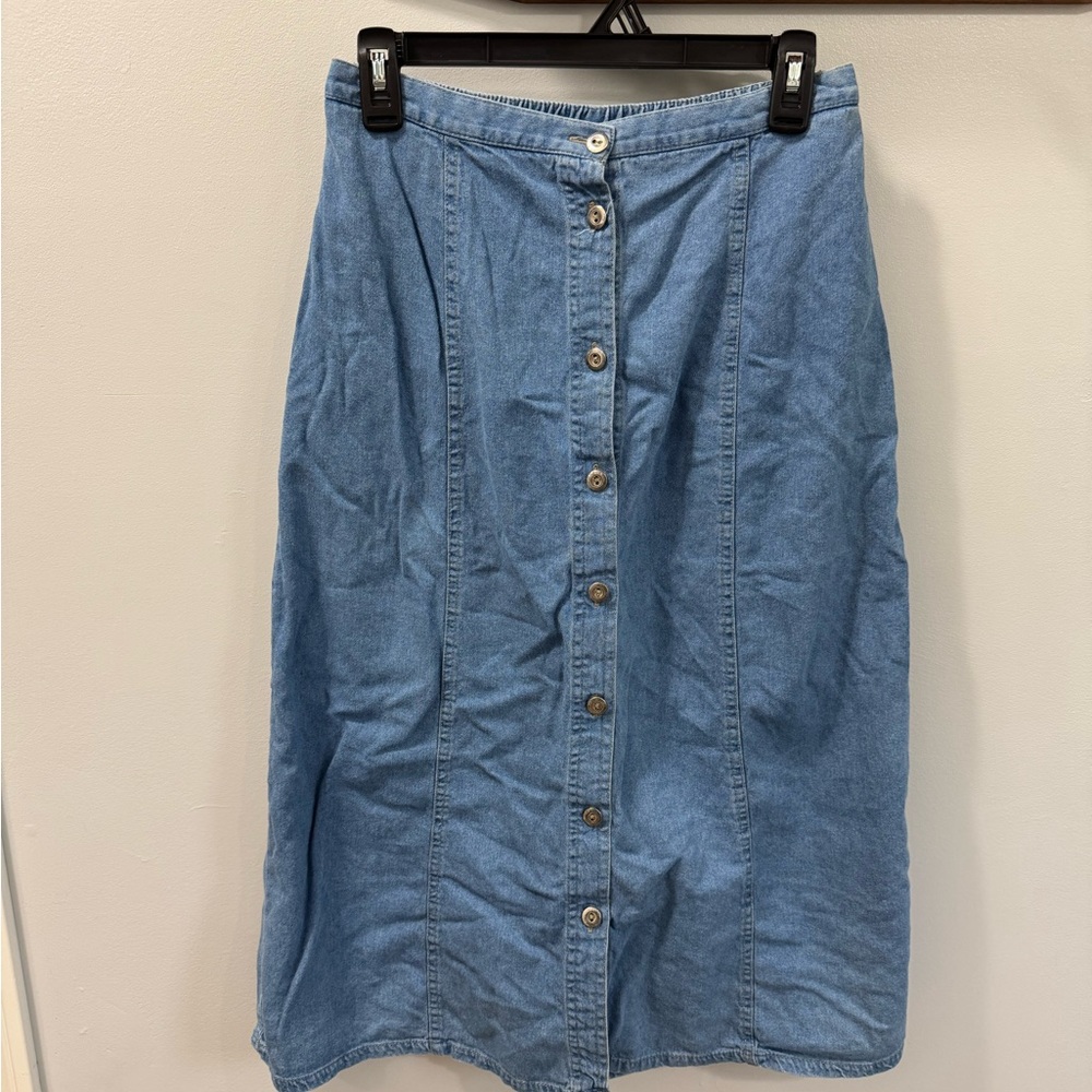 Koret Blue Midi Skirt